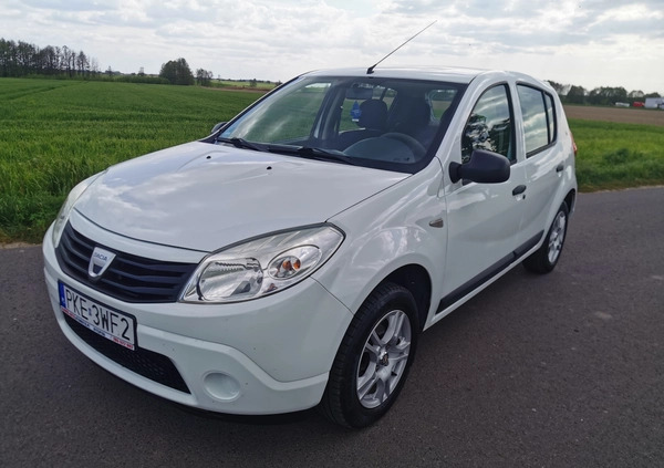 Dacia Sandero cena 10700 przebieg: 174582, rok produkcji 2009 z Brześć Kujawski małe 106